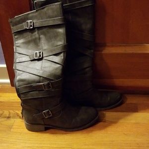Mid calf boots